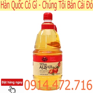 Dấm Táo Beksul Hàn Quốc nhập khẩu 1800ml