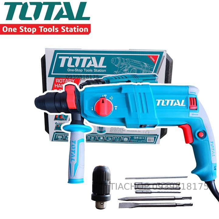 MÁY KHOAN BÚA 800W Total TH308268-2 ( Có đầu chuyển )