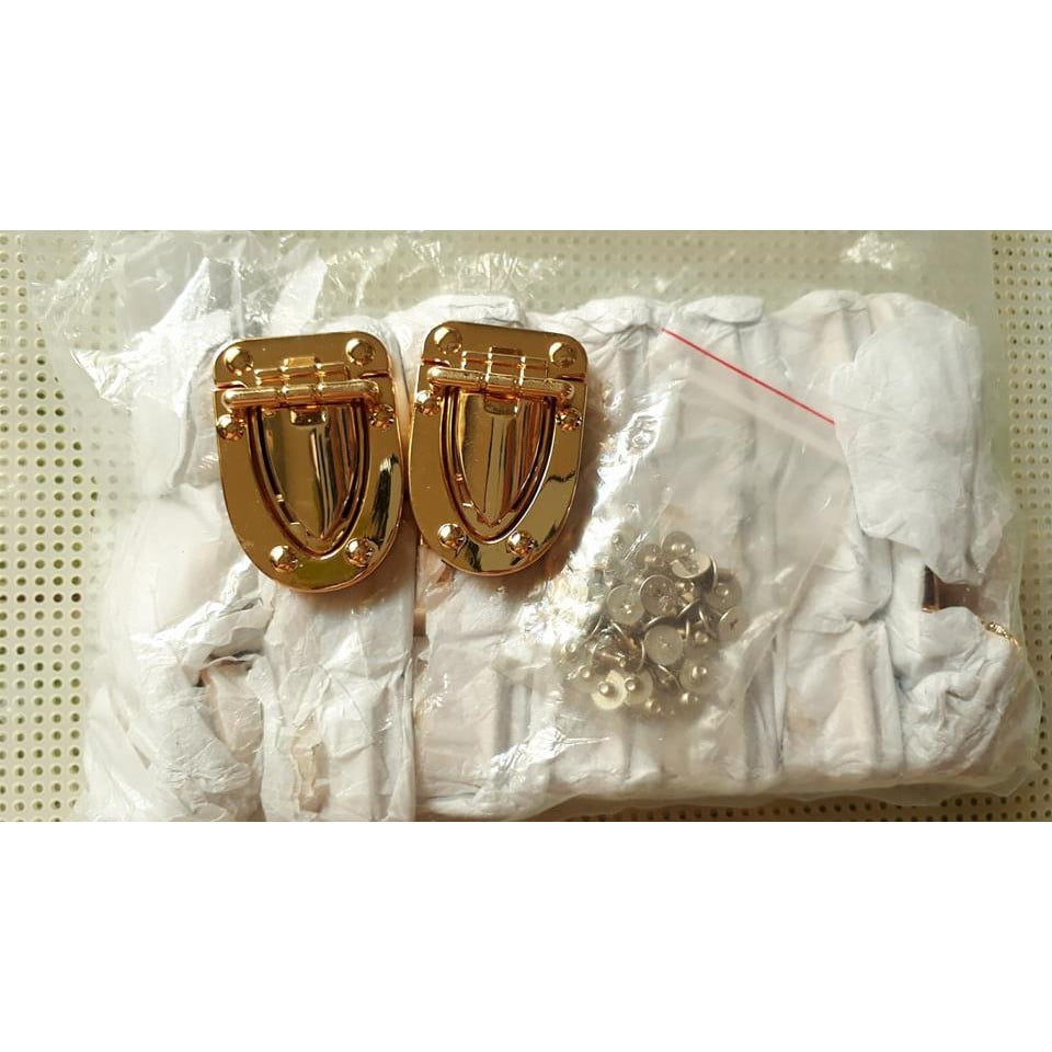 Metal lock bag | Khoá cao cấp khoá sập, khoá mỏ vịt, khoá thang, khoá nơ, phụ kiện túi ví móc giỏ xách | Bonitamade