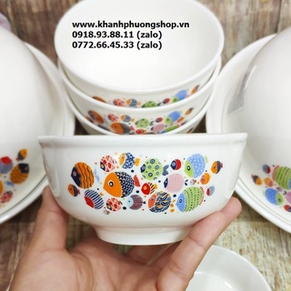chén cơm sứ trắng Minh Long - chén cơm sứ Minh Long
