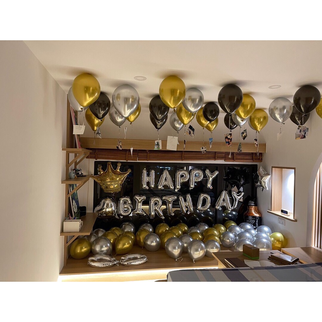 [Ảnh thật] Set trang trí sinh nhật lung linh HPBD (COMBO 91)