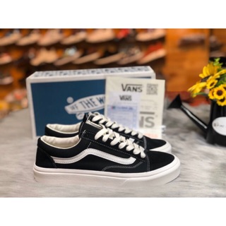 Giầy vans vaul đen lót da 11 ( full box + free ship )