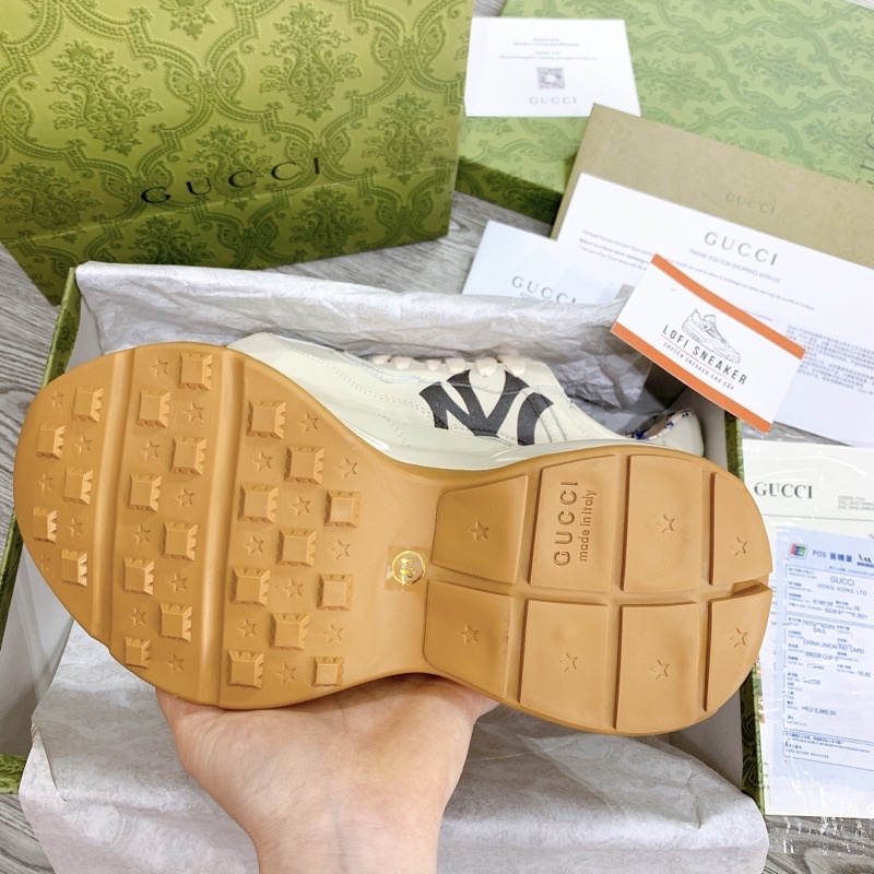 Gu chì NY Hàng Trung 1 1  Giày Thể Thao Guci Nam Nữ Hot Hit