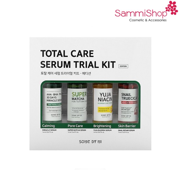 Bộ kit chăm sóc da toàn diện Some By Mi Total Care SerumTrial Kit-Edition