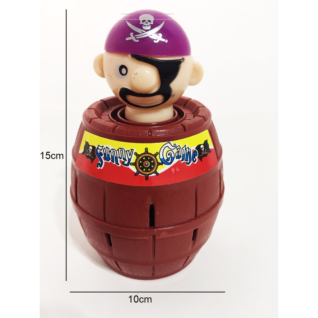 Đồ chơi Đâm hải tặc Pop-Up Pirate (cỡ nhỡ) 12 kiếm, trò chơi hot nhất năm 2020