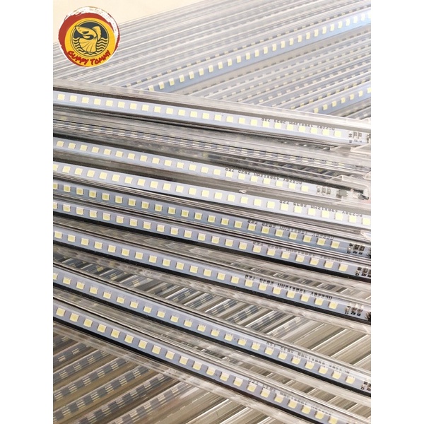 Đèn led thanh 220v (5 tặng 1)chíp 2835 siêu sáng bọc nhựa - Áng sáng trắng