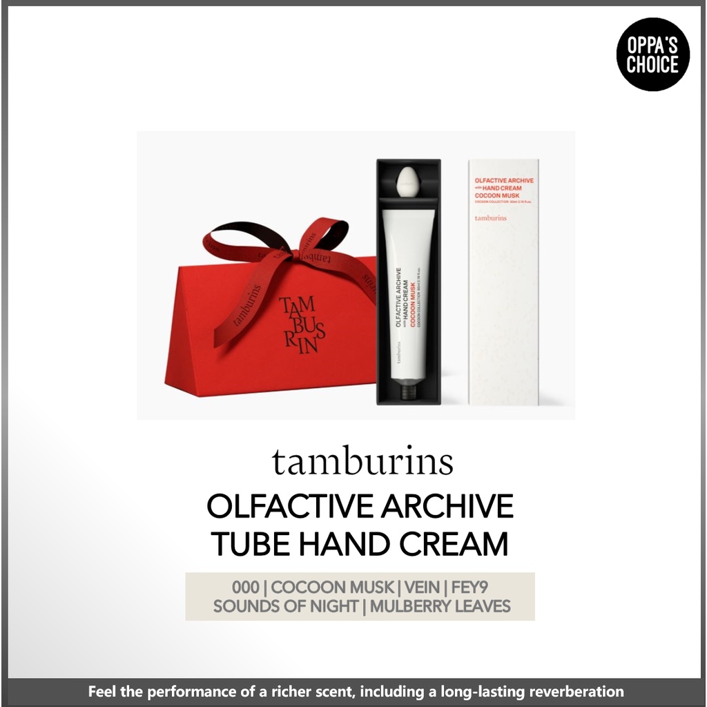 Kem dưỡng da tay TAMBURINS OLFACTIVE ARCHIVE TUBE HAND CREAM 65ml