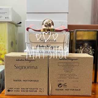 Tester có nắp nước hoa salvatore ferragamo signorina edp 100ml