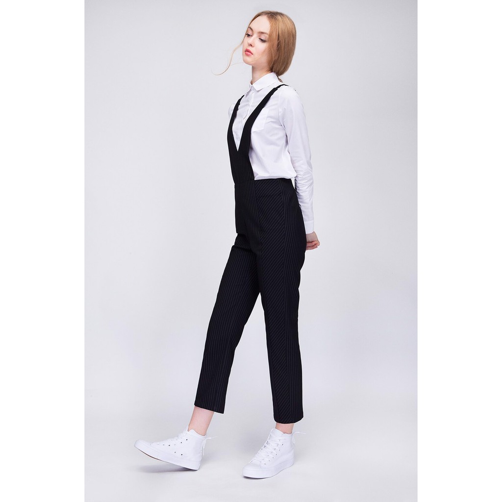 [Mã FAMALLT5 giảm 15% đơn 150k] Quần yếm dài (Striped Bib Pants) Can De Blanc