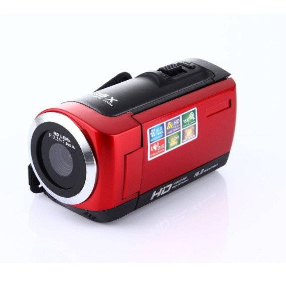 Máy quay phim cầm tay ELITEK HD DIGITAL VIDEO 16X(Đỏ) | BigBuy360 - bigbuy360.vn