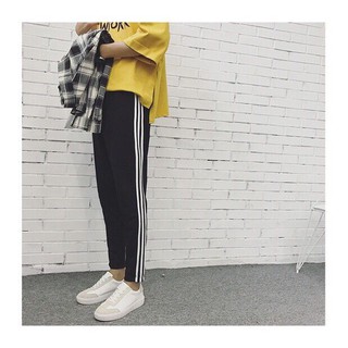 Quần Jogger 3 sọc không bo chân