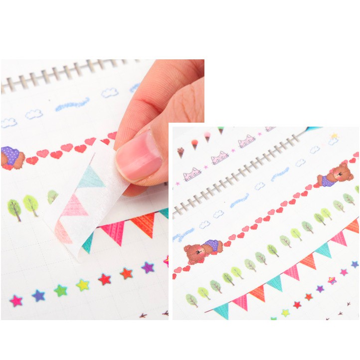 SET STICKER ngăn dòng siêu cưng - dividing sticker