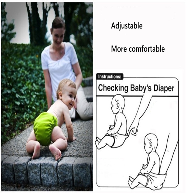 Bộ Tã Lót Cho Bé 3-15KG Thoáng Khí Có Thể Giặt Và Tái Sử Dụng Tã vải không thấm nước tiện lợi có thể tái sử dụng cho bé