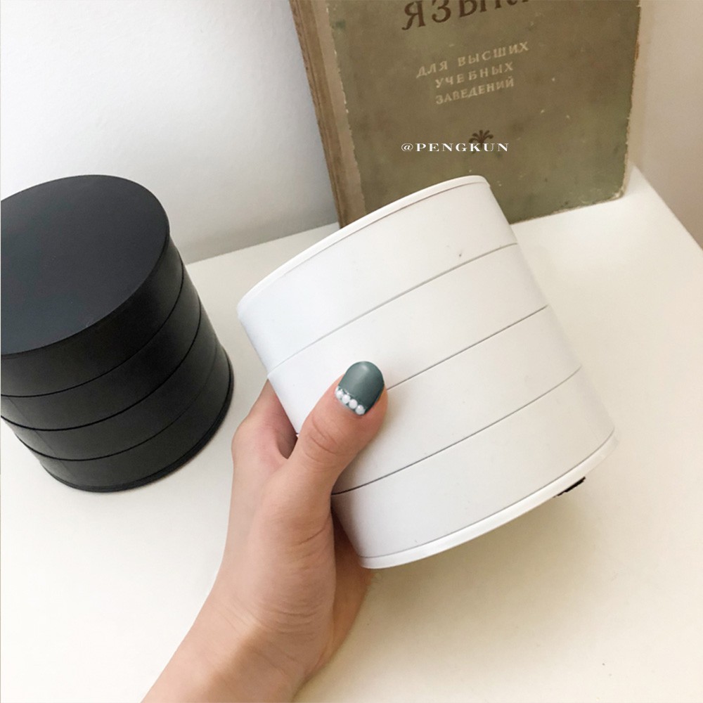 Hộp Đựng Trang Sức Để Bàn Nhiều Tầng Kiểu Dáng Sáng Tạo Phong Cách Bắc Âu Thời Trang