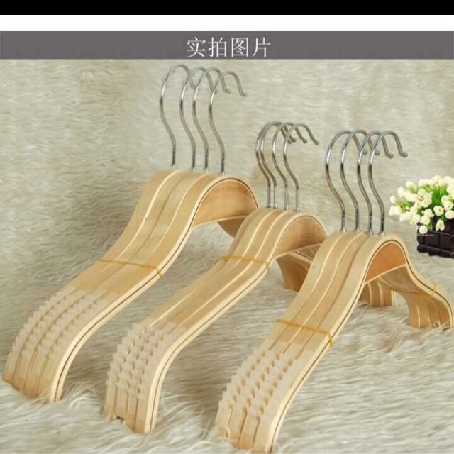 combo 20 móc tre xuôi đệm vai trẻ em