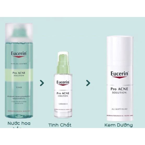 Nước Hoa Hồng Dành Cho Da Mụn Eucerin Acne-Oil Control Pro Acne Solution Toner 200ml