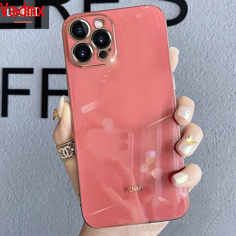 Ốp Điện Thoại Mềm Mạ Viền Bảo Vệ Camera Cho Xiaomi Redmi 9t Note 9t 9s 9 Pro Max 8 Pro K40