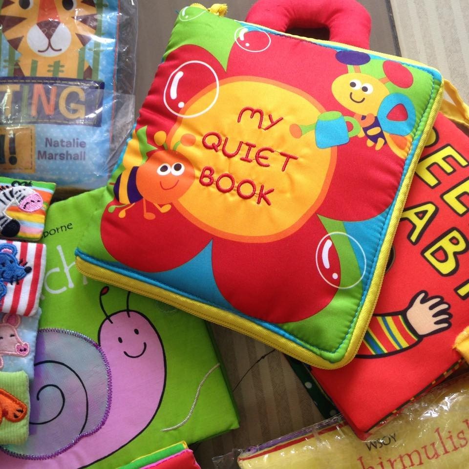 sách vải 3D "MY QUIET BOOK"