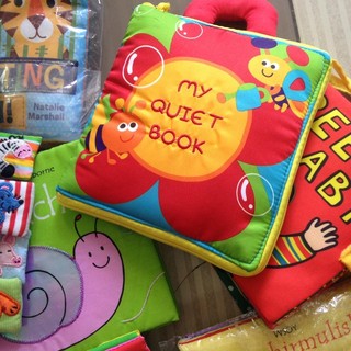 sách vải 3D "MY QUIET BOOK"