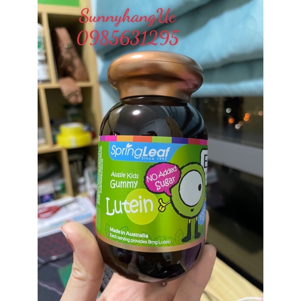 KẸO DẺO TĂNG CƯỜNG THỊ LỰC CHO BÉ CÓ CHỨA LUTEIN SPRINGLEAF