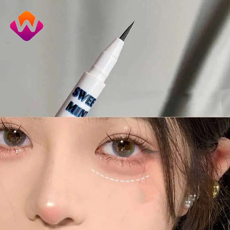HSUBút kẻ mắt nước SWEET MINT màu nude tông nâu tự nhiên lâu trôi HSU
