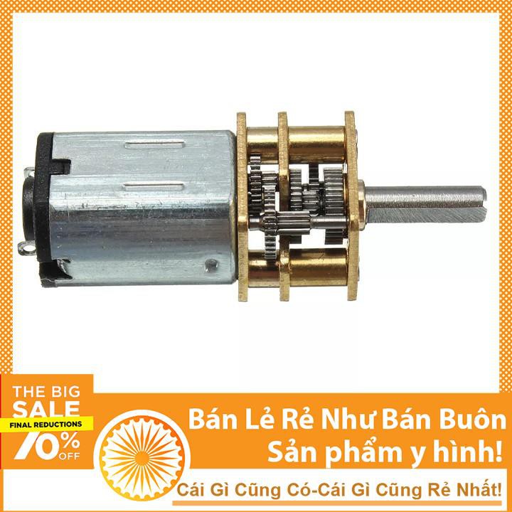 Động Cơ Giảm Tốc 3V GA12-N20 Tỉ lệ 1:50