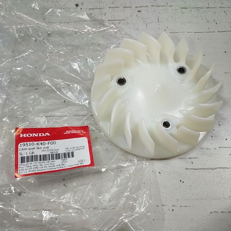 Cánh quạt gió tản nhiệt làm mát sh việt vn 125 150 2017 2018 2019