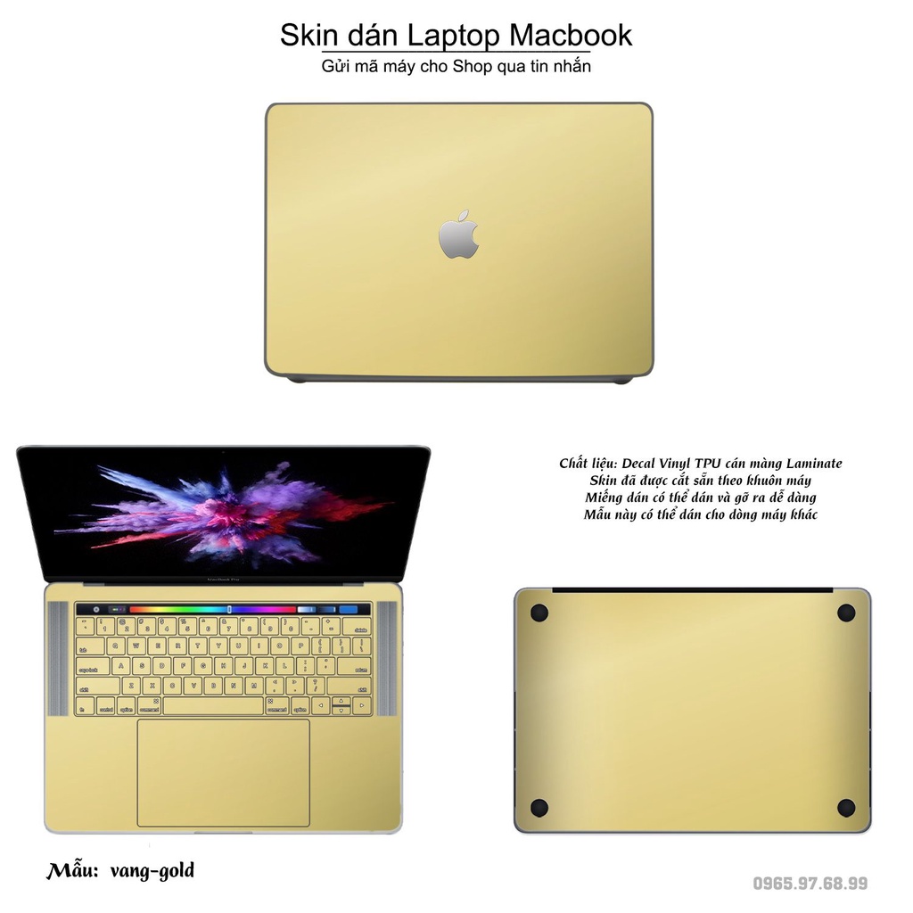 Skin dán Macbook mẫu Aluminum Chrome bạc xước (đã cắt sẵn, inbox mã máy cho shop)