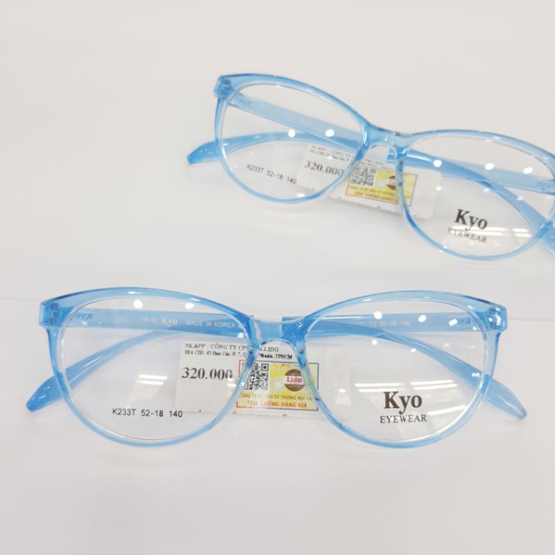 Gọng Kính KYO K154T TR90 Siêu nhẹ Made In Korea