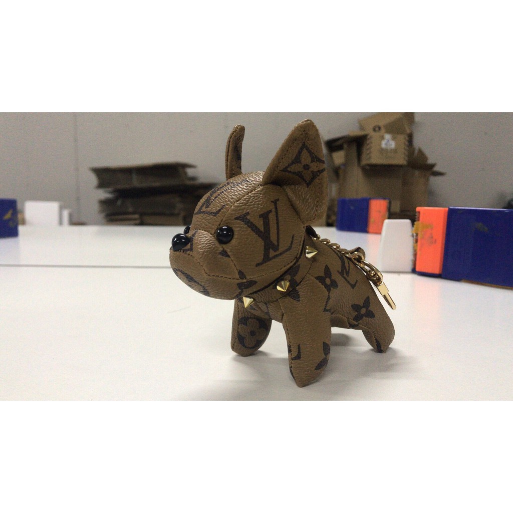 Móc Khóa Hình Chó Bull Phi Hành Gia Thiết Kế Mới Cao Cấp Thời Trang