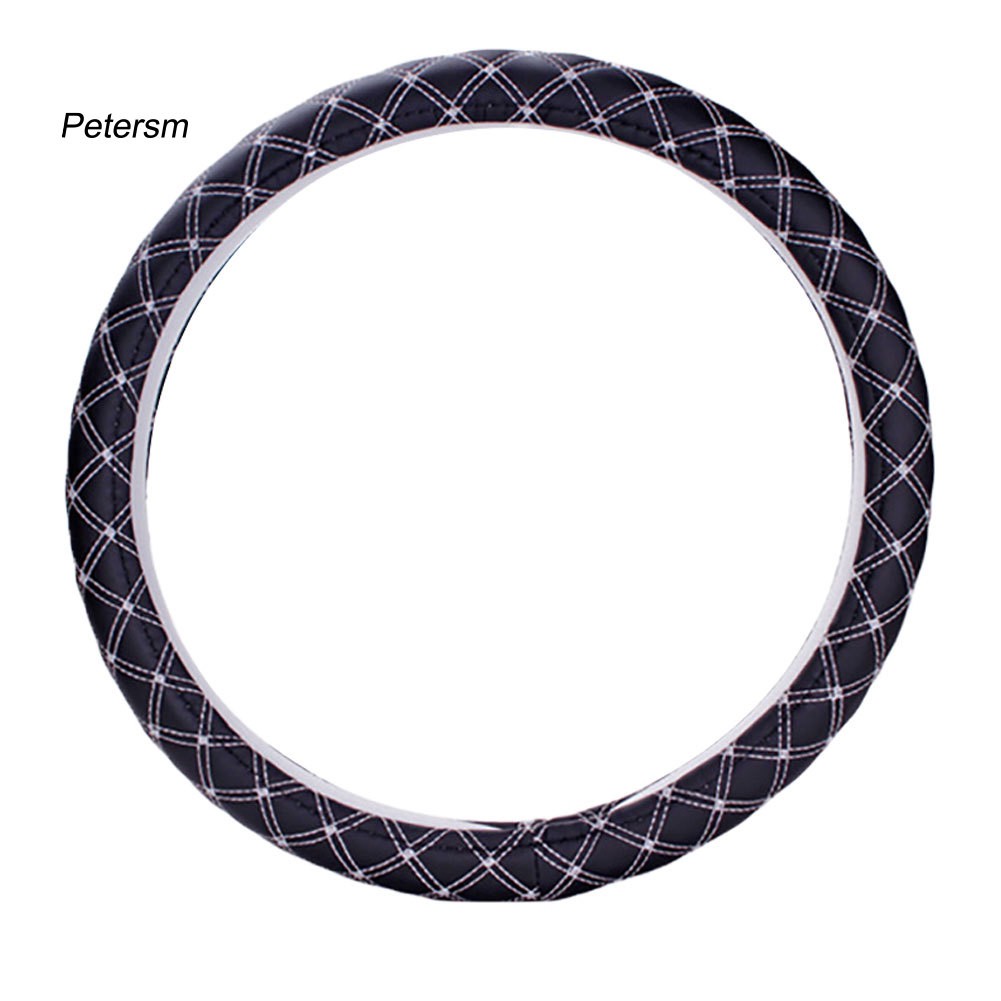 Vỏ Bọc Vô Lăng Xe Hơi Giả Da Chống Trượt 38cm