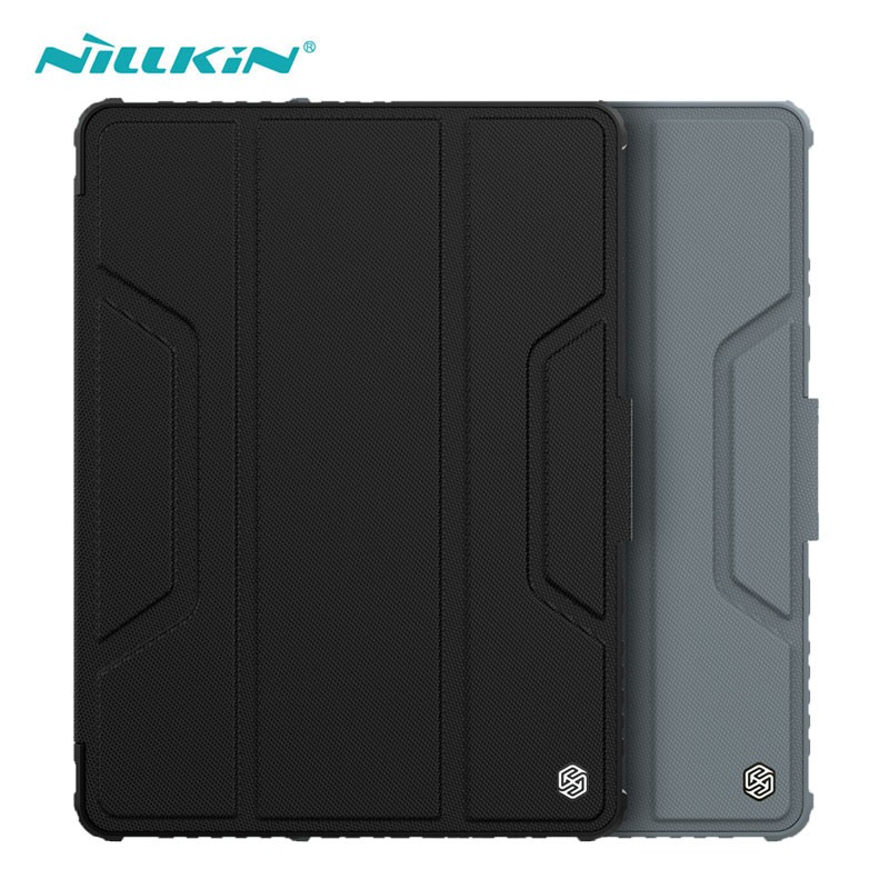 Nillkin PU Leather Flip Cover cho iPad Pro 12,9 / 10,9 2020 / Air 4 / Pro 11 2021 / 10,2 2019/2020 Vỏ thế hệ thứ 8