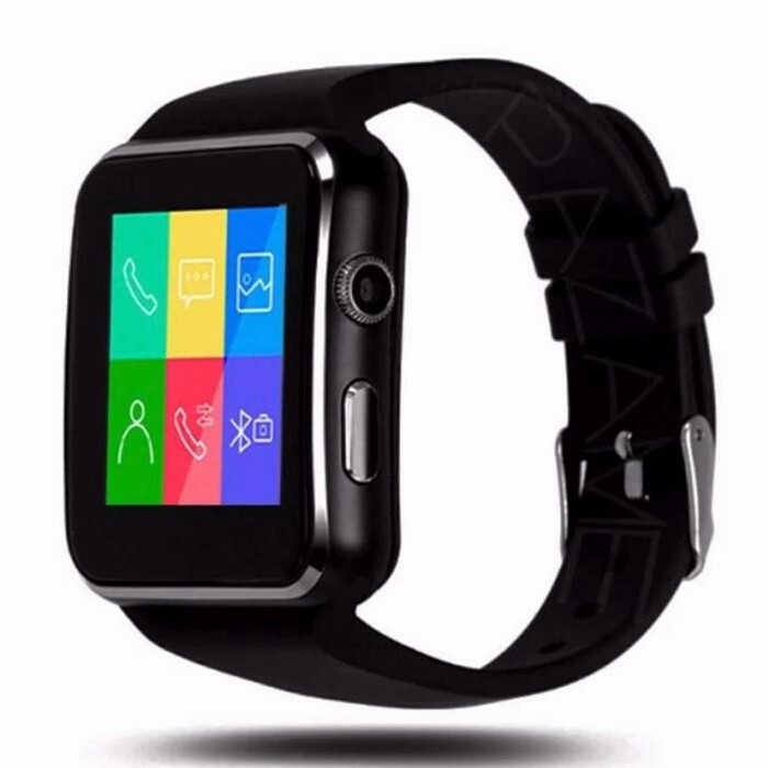 Đồng hồ thông minh Smartwatch X6 màu trắng màn hình cong cao cấp