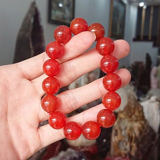 Vòng tay mã não đỏ tự nhiên