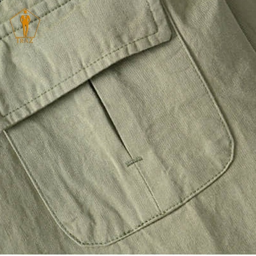 Áo Sơ Mi Nam Nữ Basic TRAZ Cao Cấp Unisex Form Rộng Chất Kaki Cực Đẹp Khoác Ngoài
