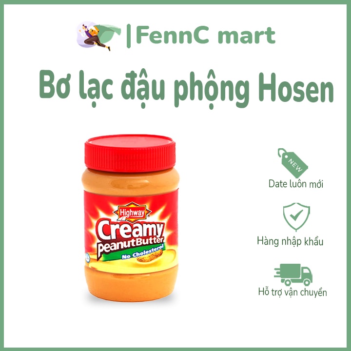 Bơ lạc kem bơ đậu phộng Hosen 510G FENNC