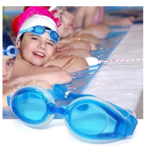 Kính Bơi Trẻ Em Người lớn không gọng chống nước, chống nắng chống tia UV kèm bịt tai cao cấp