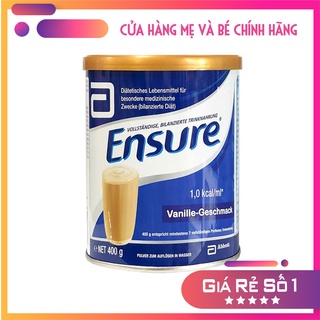 Sữa bột Ensure Abbott Đức hộp 400g hương vani
