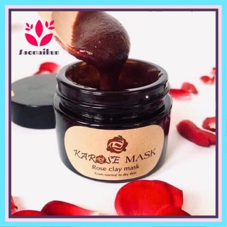 Mặt nạ hoa hồng hữu cơ dưỡng ẩm, căng mịn, sáng da, ngừa mụn Karose Mask