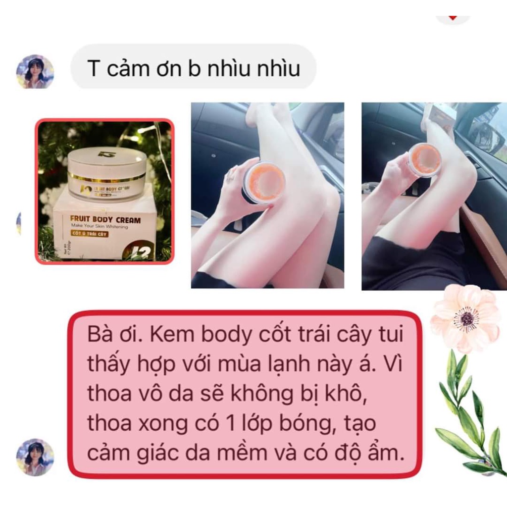 Kem Body Cốt Ủ Trái Cây L2