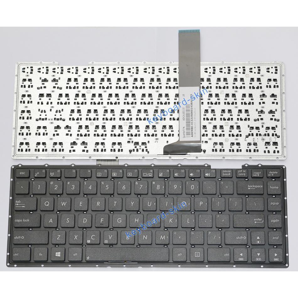 Bàn phím laptop Asus K450L X450C A450 B830 P450 K450 X401 X452 X450 Hàng mới 100%-Bảo hành toàn quốc 12 tháng