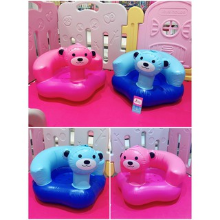 [RẺ NHẤT SHOPEE] Ghế hơi tập ngồi hình Gấu loại tốt