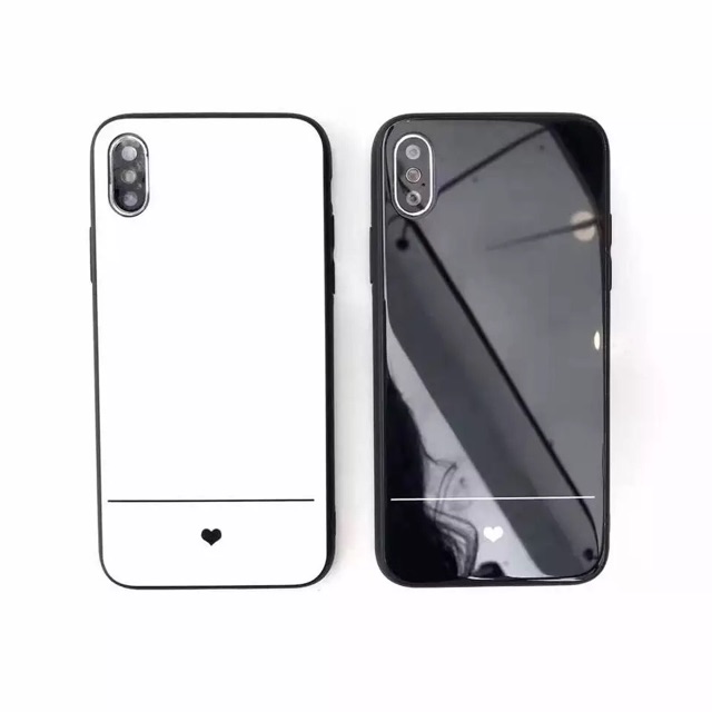 Ốp Lưng Kính Bóng 13ProMax 12ProMax 11ProMax XSMAX X XS 7Plus FUKISHOP