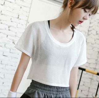 Áo Tank top lưới mặc ngoài