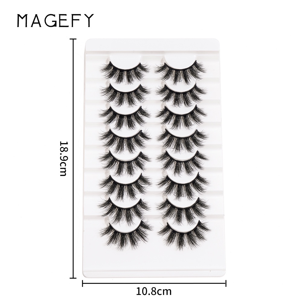 Bộ 8 Cặp Lông Mi Giả Dày Hiệu MAGEFY
