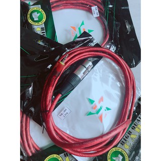 DÂY XLR RA 3.5MM CHUYÊN DÙNG CHO MICRO THU ÂM  SOUND CARD VÀ MỌI LOẠI MIXER, LỌC NHIỄU TỐT
