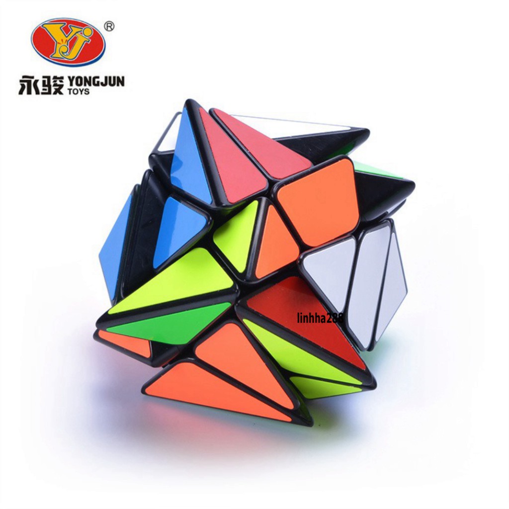Rubik Biến Thể Qiyi Vuông Tam Giác Axis Cube Stickerless MoYu MeiLong MFJS Rubik Biến Thể