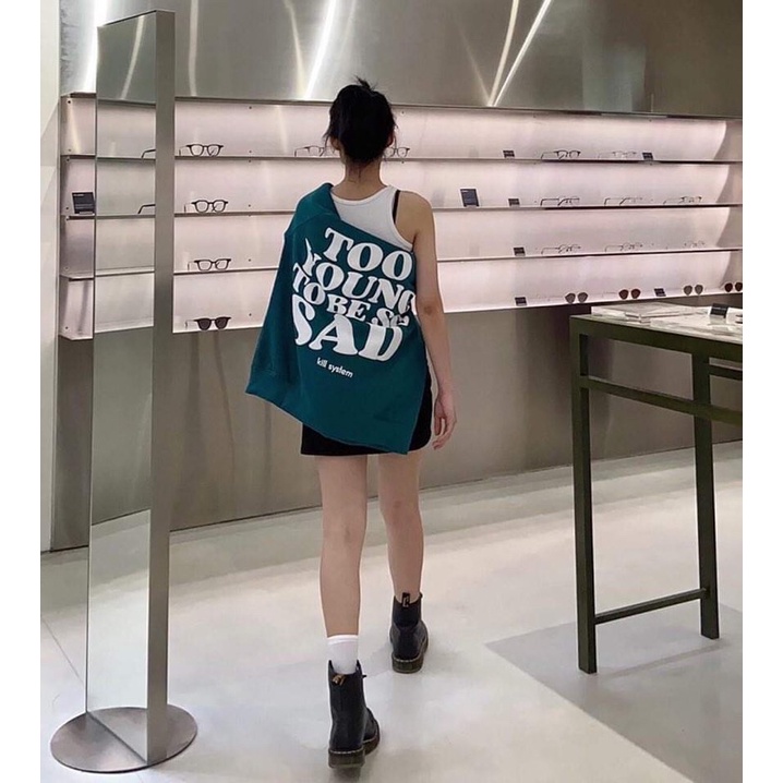 Áo hoodie Too mũ 2 lớp in 2 mặt TH6