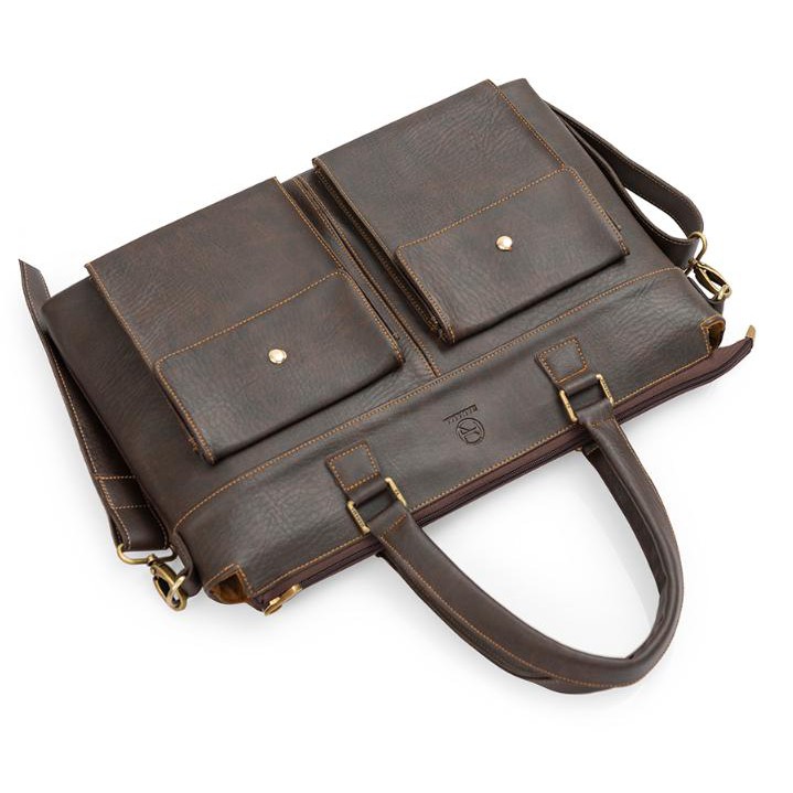 ‘’KIỂM TRA TRƯỚC KHI THANH TOÁN’’ Túi xách công sở cao cấp Hanama Dala 7s nâu cafe | BigBuy360 - bigbuy360.vn