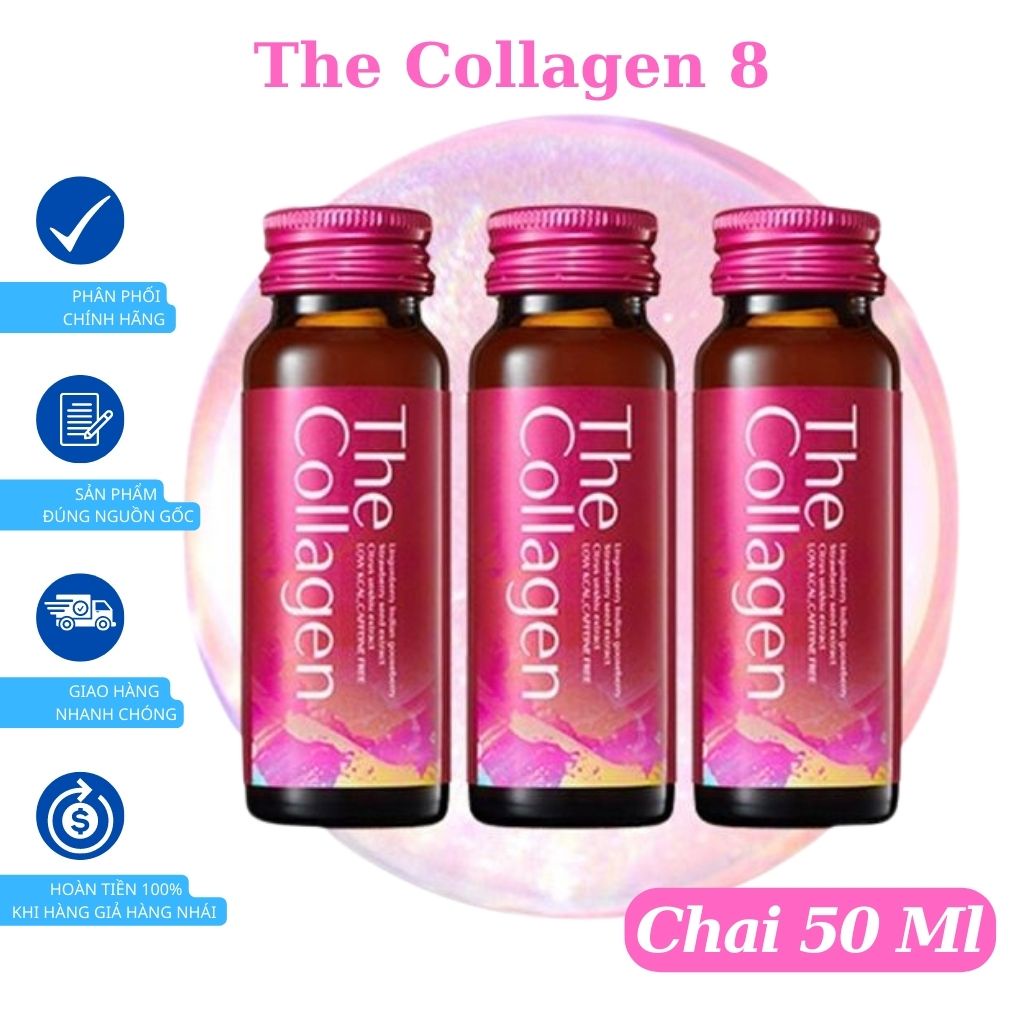 Nước Uống The Collagen Shiseido Nhật Bản - Trẻ Hoá Bổ Sung Collagen, Chống Lão Hoá, Giúp Cơ Thể Khoẻ Mạnh.
